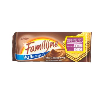 Wafle Familijne 180g Orzechowe 24 szt.
