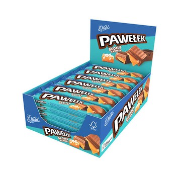 Wedel Baton Pawełek Słony Karmel 45g/24