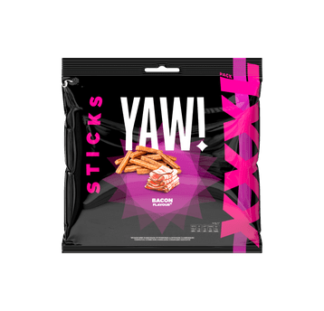 YAW! STICKS SNACK BACON 120G_16