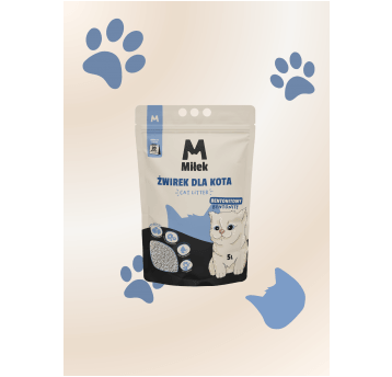 Żwirek bentonitowy dla kota Miłek 25l